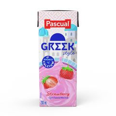 Pascual Greek Style Strawberry Yogurt Drink 200ml (36 packs x P28/pack)