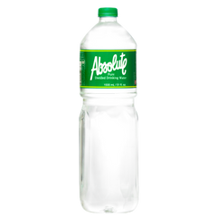 Absolute Distilled Drinking Water 1.5L (12 bottles x P34.50/btl)