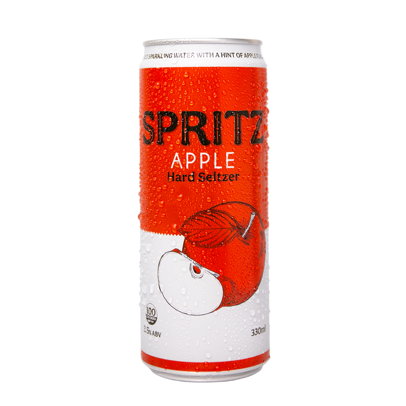 Spritz Apple Hard Seltzer 330ml (24 cans x P37/btl)