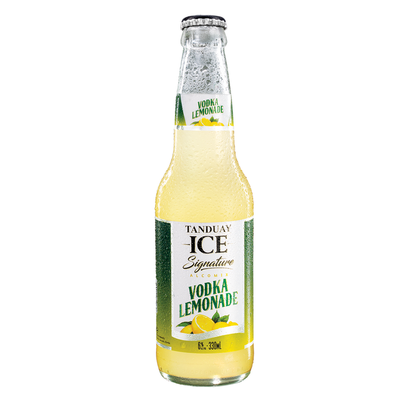 Tanduay Ice Signature Vodka Lemonade 330ml (24 bottles x P39/btl)