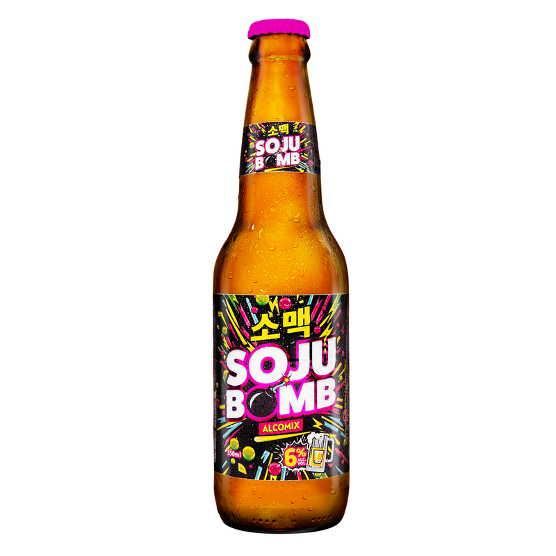 Soju Bomb Alco mix 330ml (24 bottles x P45/btl)