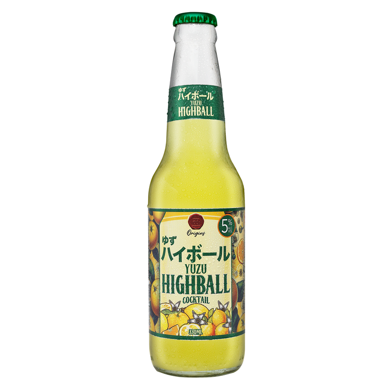 AB Origins Yuzu High Ball 330ml (24 bottles x P45/btl)