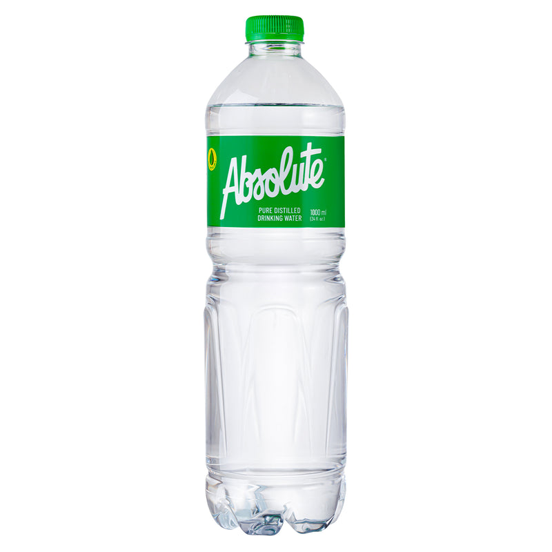 Absolute Distilled Drinking Water 1L (12 bottles x P25/btl)