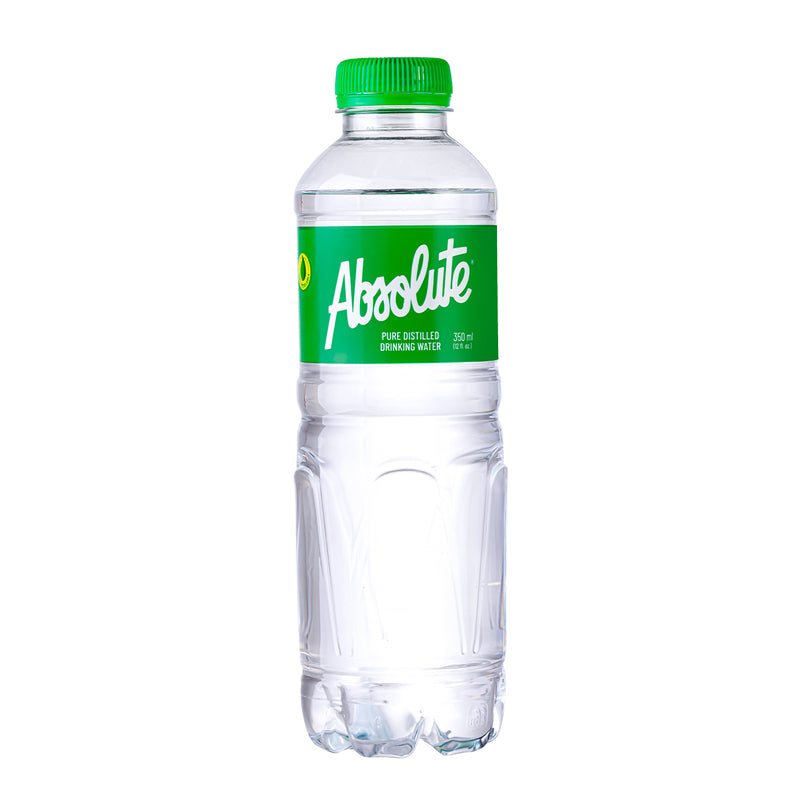 Absolute Distilled Drinking Water 350ml (35 bottles x P11.75/btl)