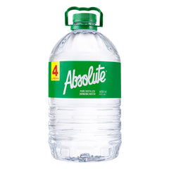 Absolute Distilled Drinking Water 4L (4 bottles x P64/btl)