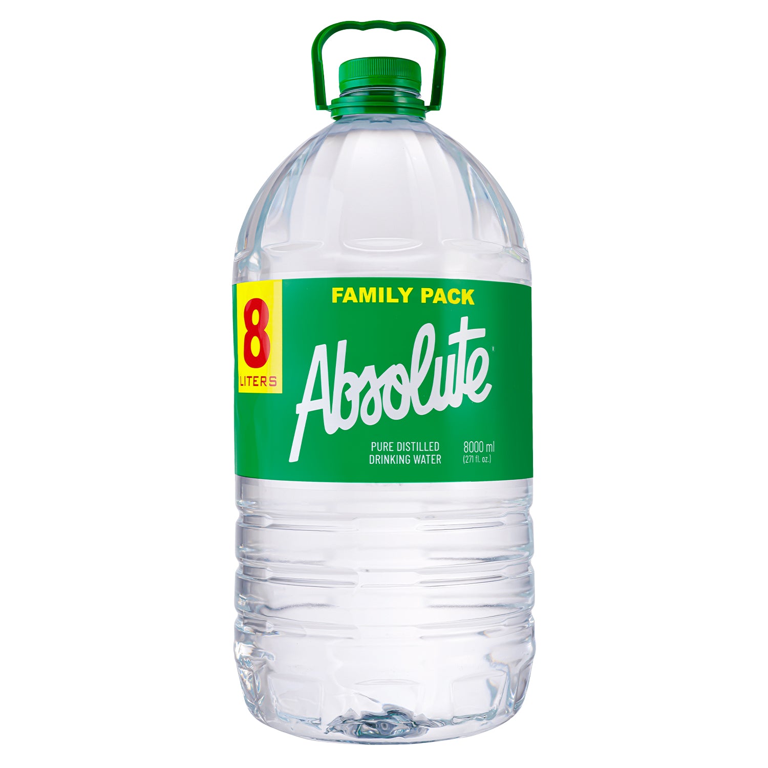 Absolute Water Bundle Absolute Distilled Drinking Water 8L (2 bottles x P94/btl)