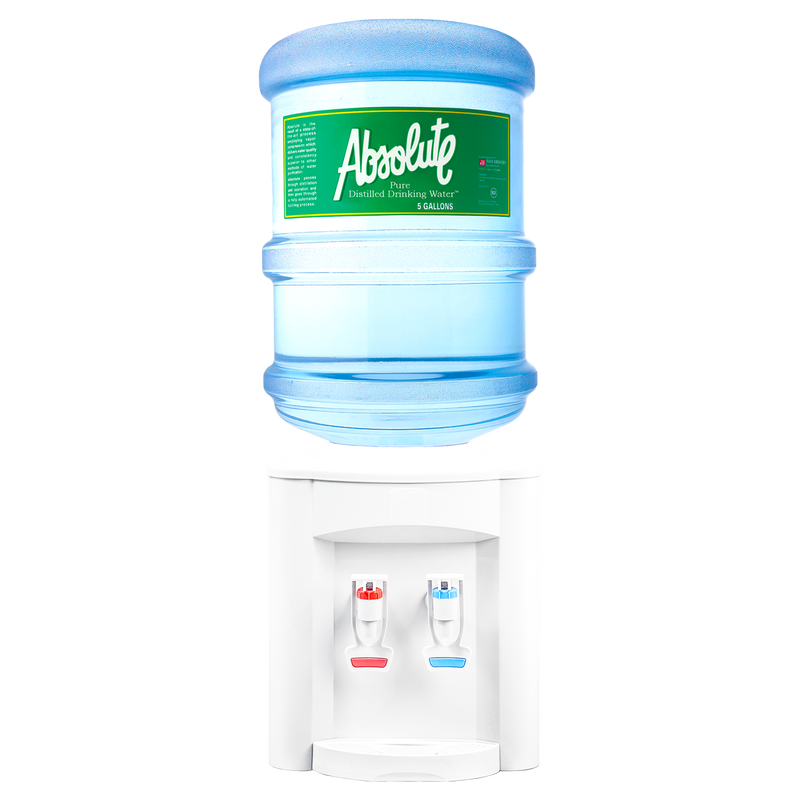 Absolute Distilled Drinking Water Refill + Container (5 Gallon)