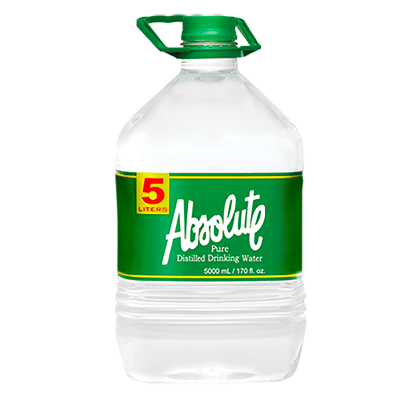 Absolute Distilled Drinking Water (5L x 3 bottles)