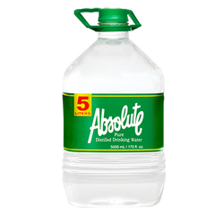Absolute Distilled Drinking Water 5L (3 bottles x P70/btl)
