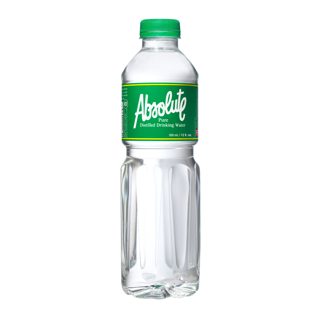 Absolute Water Bundle Absolute Distilled Drinking Water 350ml (35 bottles x P11.75/btl)