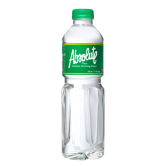 Absolute Distilled Drinking Water (500ml x 24 bottles)