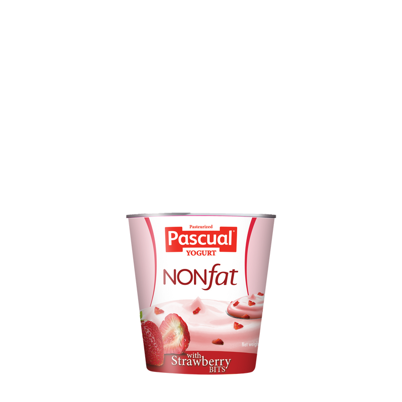 Pascual Non Fat Strawberry Yogurt (100g x 24 cups)