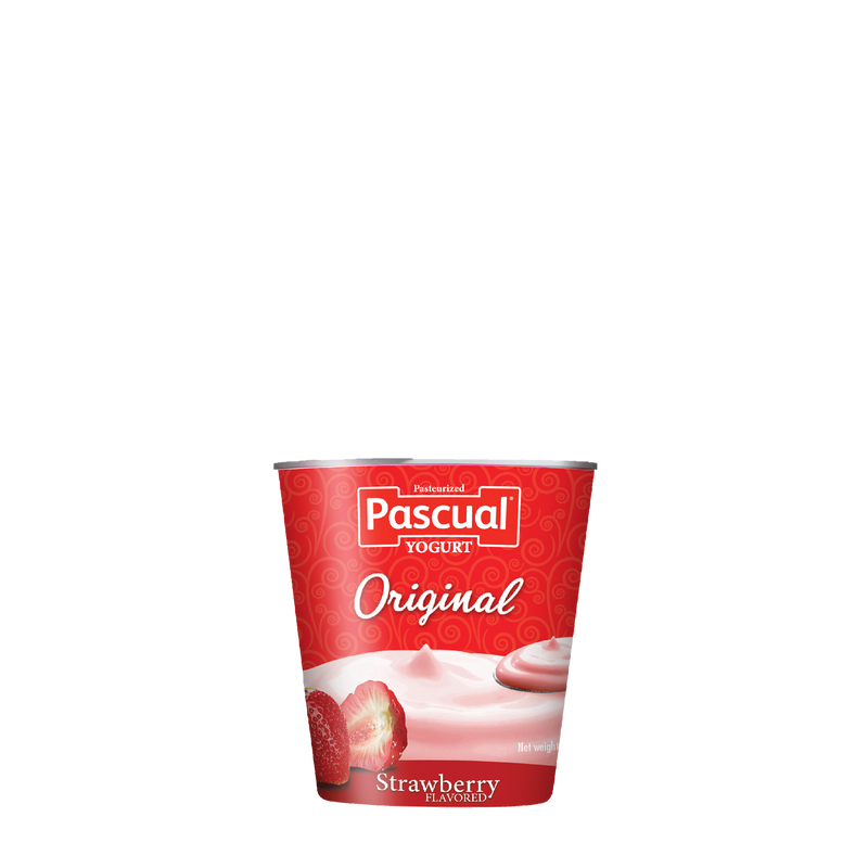 Pascual Original Strawberry Yogurt 100g (24 cups x P27/cup)