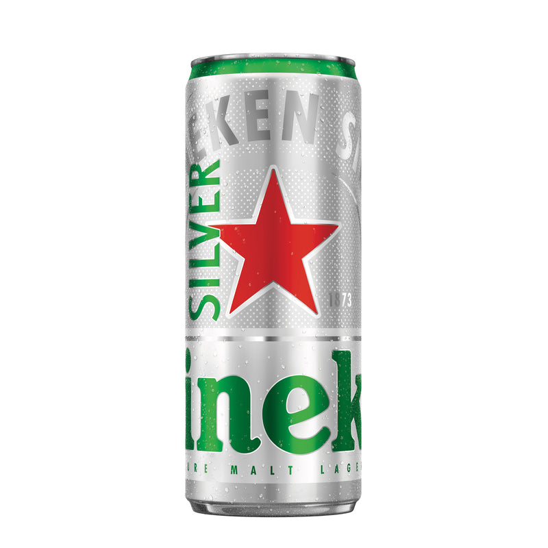 Heineken Silver 330ml (24 cans x P68/btl)