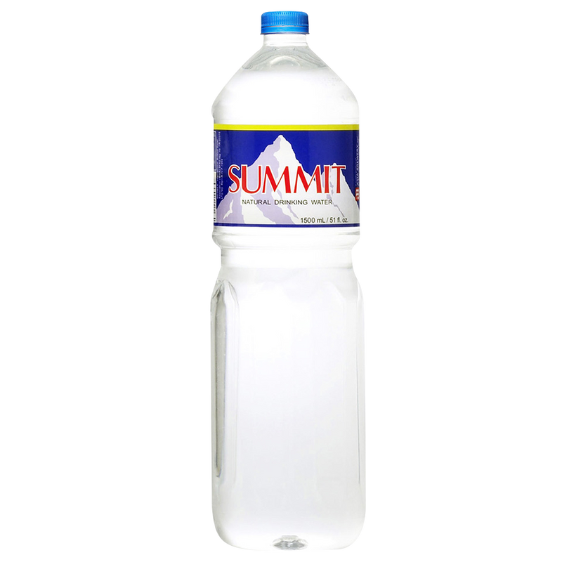 Summit Natural Drinking Water 1.5L (12 bottles x P24.50/btl)