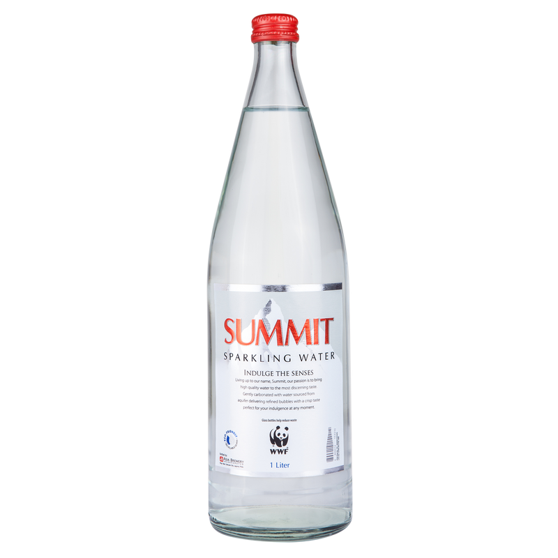 Summit Sparkling Drinking Water (1L x 6 bottles)