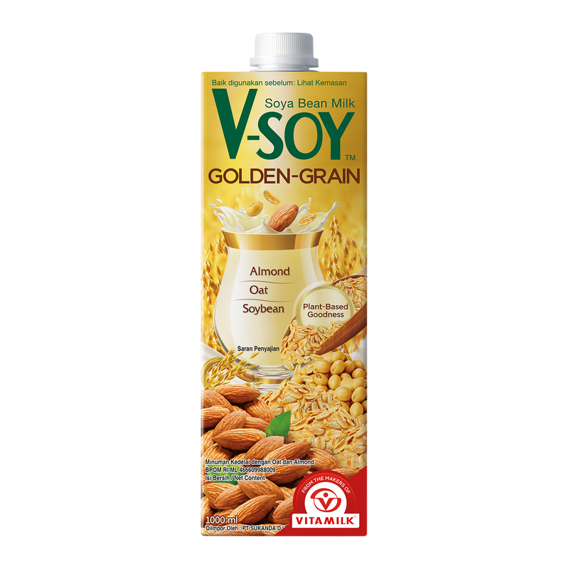 V-SOY GOLDEN GRAIN (1L X 12 packs)